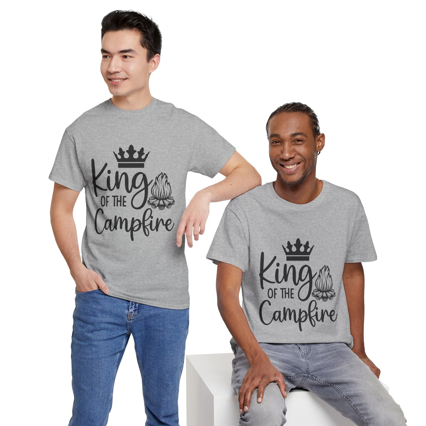 King of the Camper - Unisex Heavy Cotton Tee