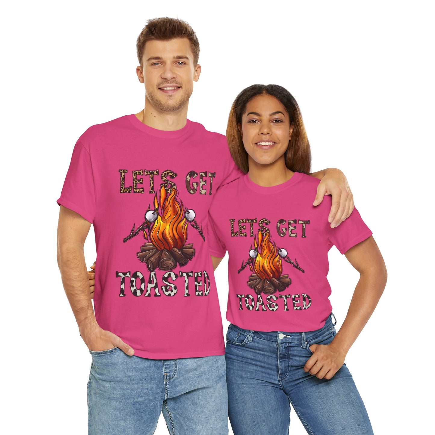 Let's Get Toasted - Unisex Heavy Cotton Tee