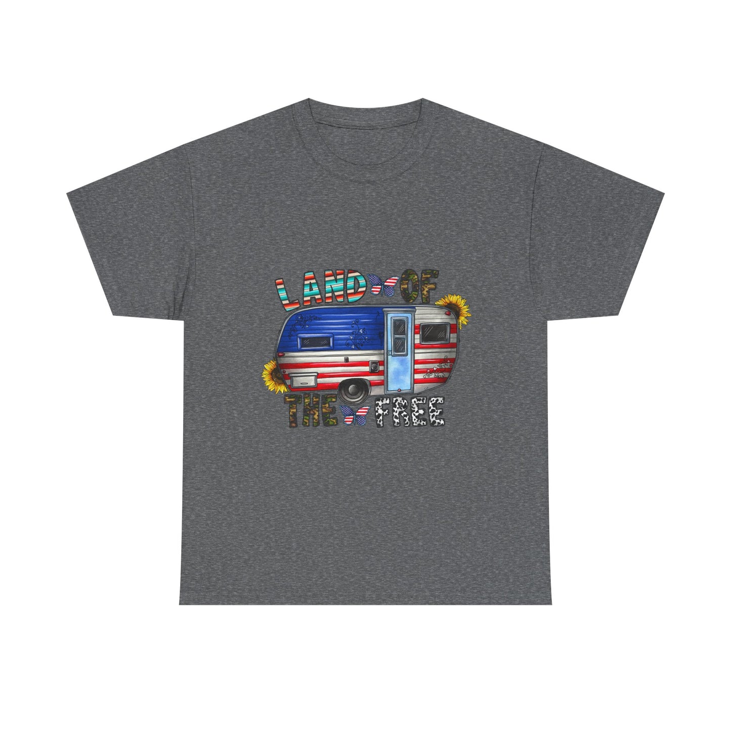 Land of the Free - Unisex Heavy Cotton Tee