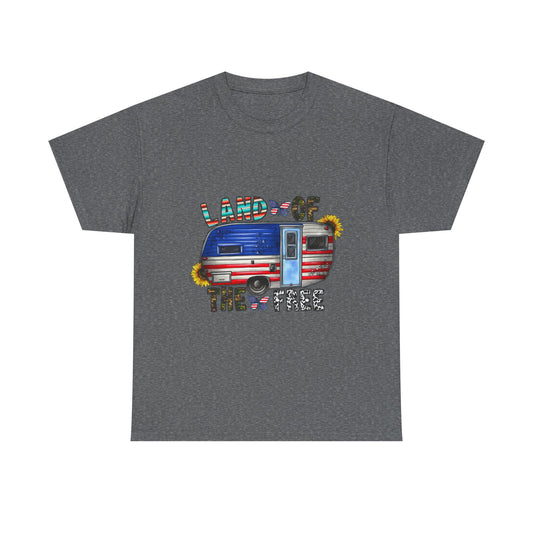 Land of the Free - Unisex Heavy Cotton Tee