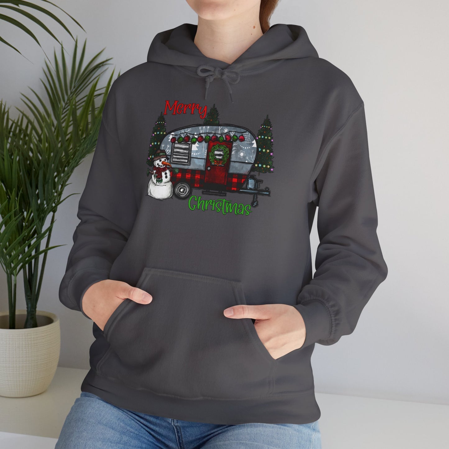 Merry Christmas - Unisex Heavy Blend™ Hooded Sweatshirt