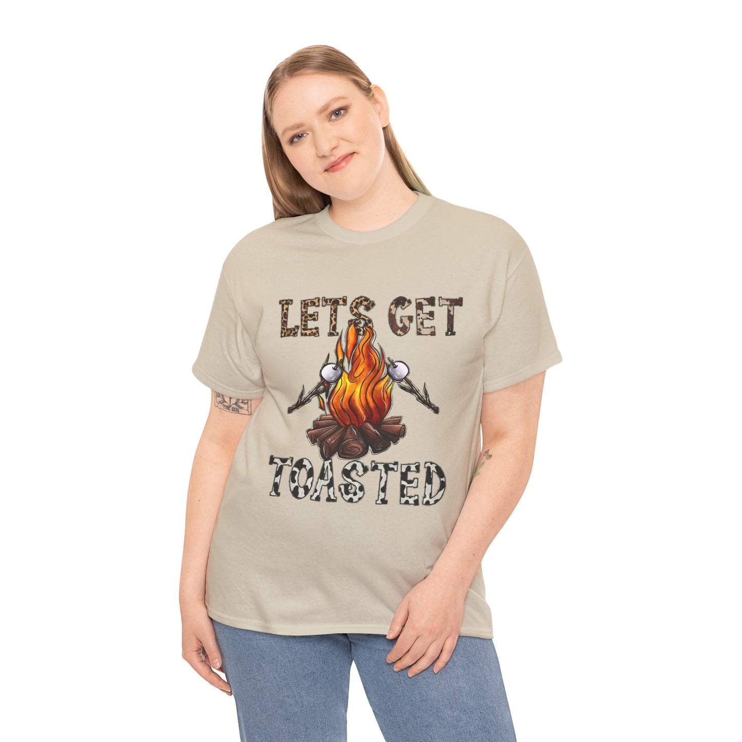 Let's Get Toasted - Unisex Heavy Cotton Tee