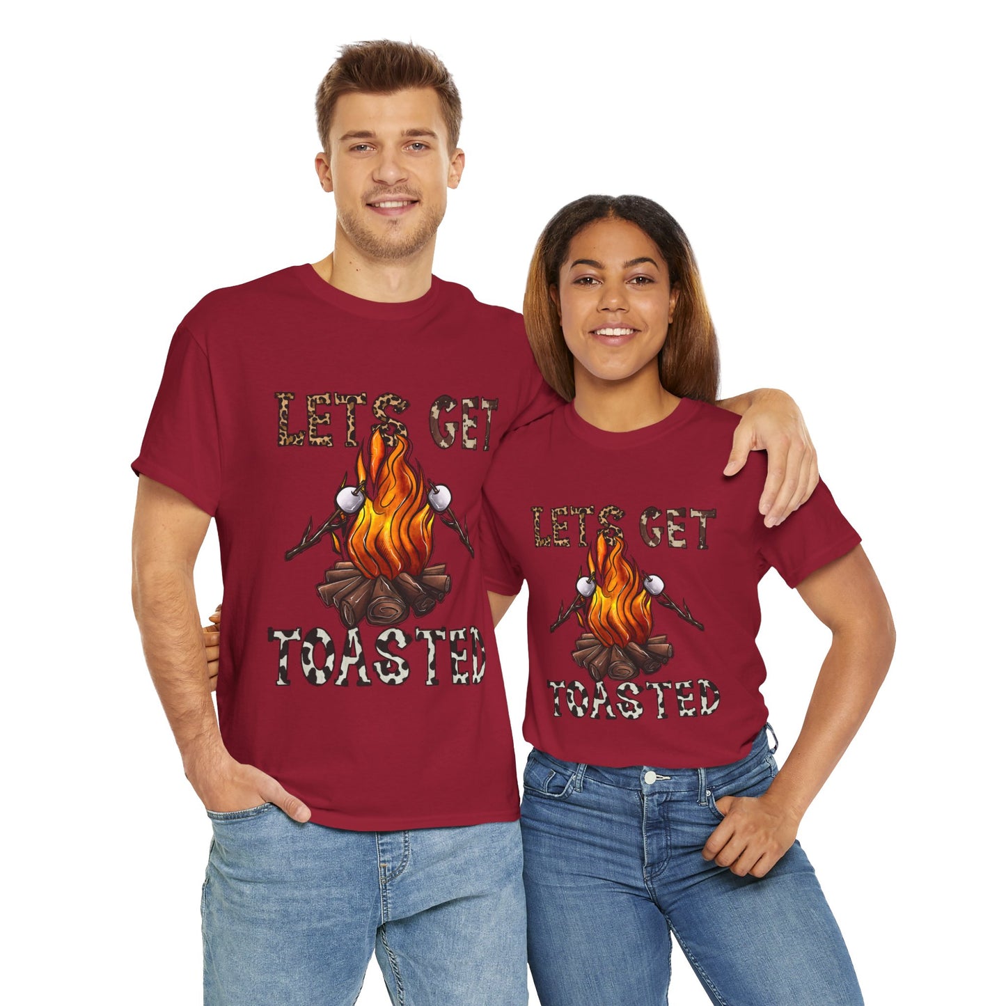 Let's Get Toasted - Unisex Heavy Cotton Tee