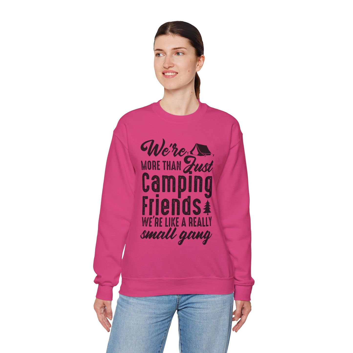 Camping Friends and Small Gang - Unisex Heavy Blend™ Crewneck Sweatshirt