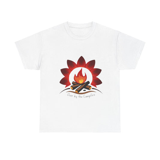 Campfire Vibes Unisex Tee - Cozy Nights, Outdoor Adventures, Perfect Gift, Bonfire Gatherings, Summer Celebrations