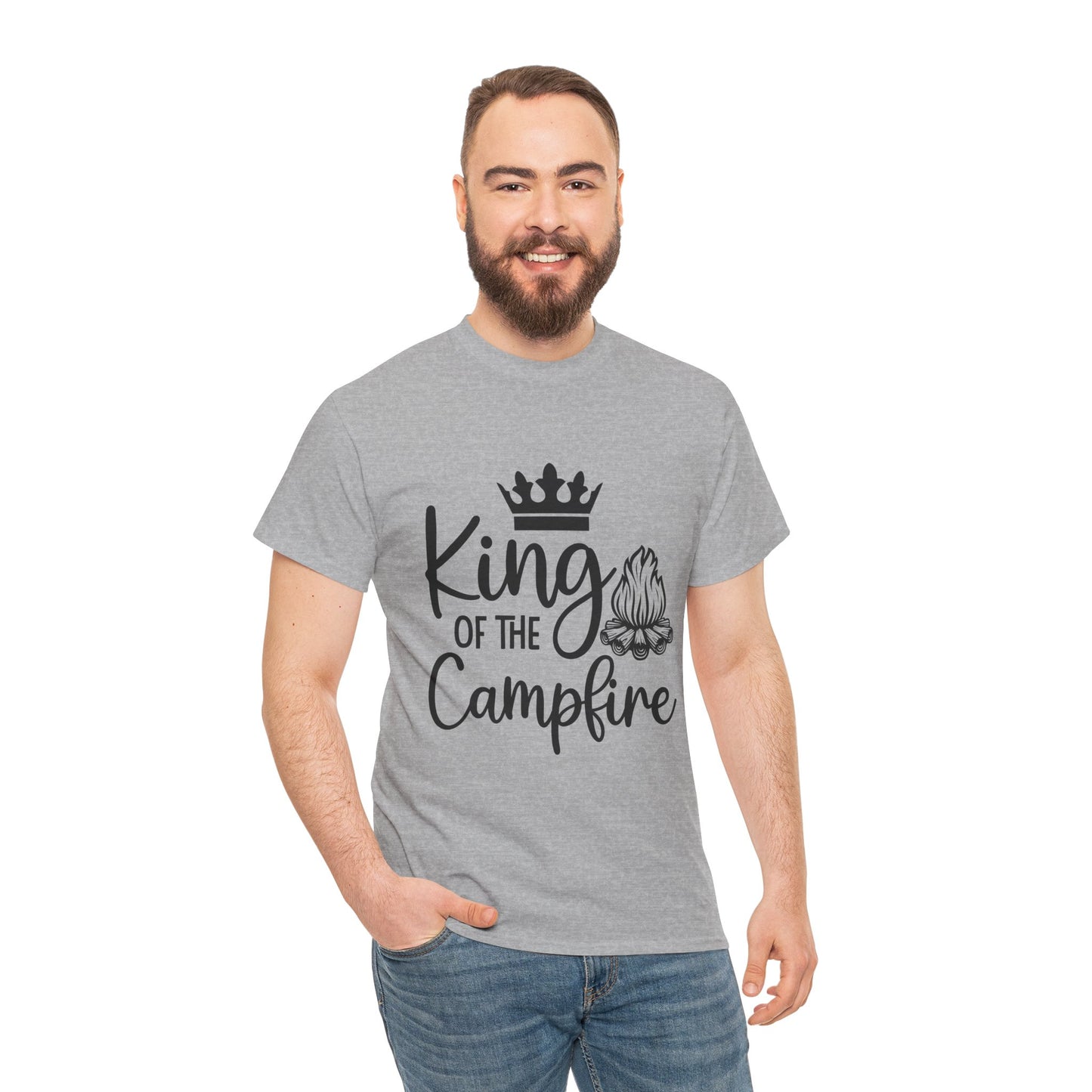 King of the Camper - Unisex Heavy Cotton Tee