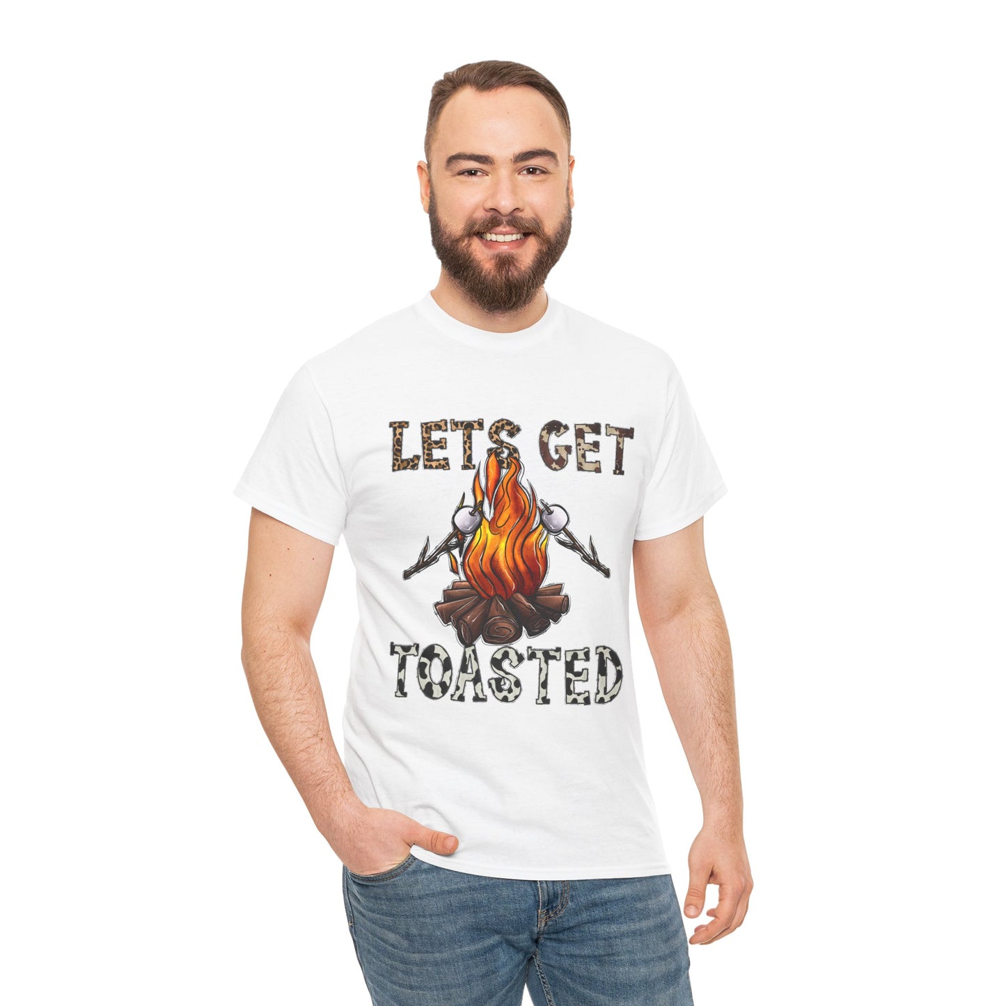 Let's Get Toasted - Unisex Heavy Cotton Tee