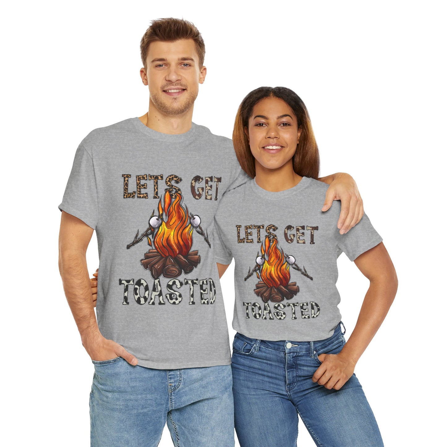 Let's Get Toasted - Unisex Heavy Cotton Tee