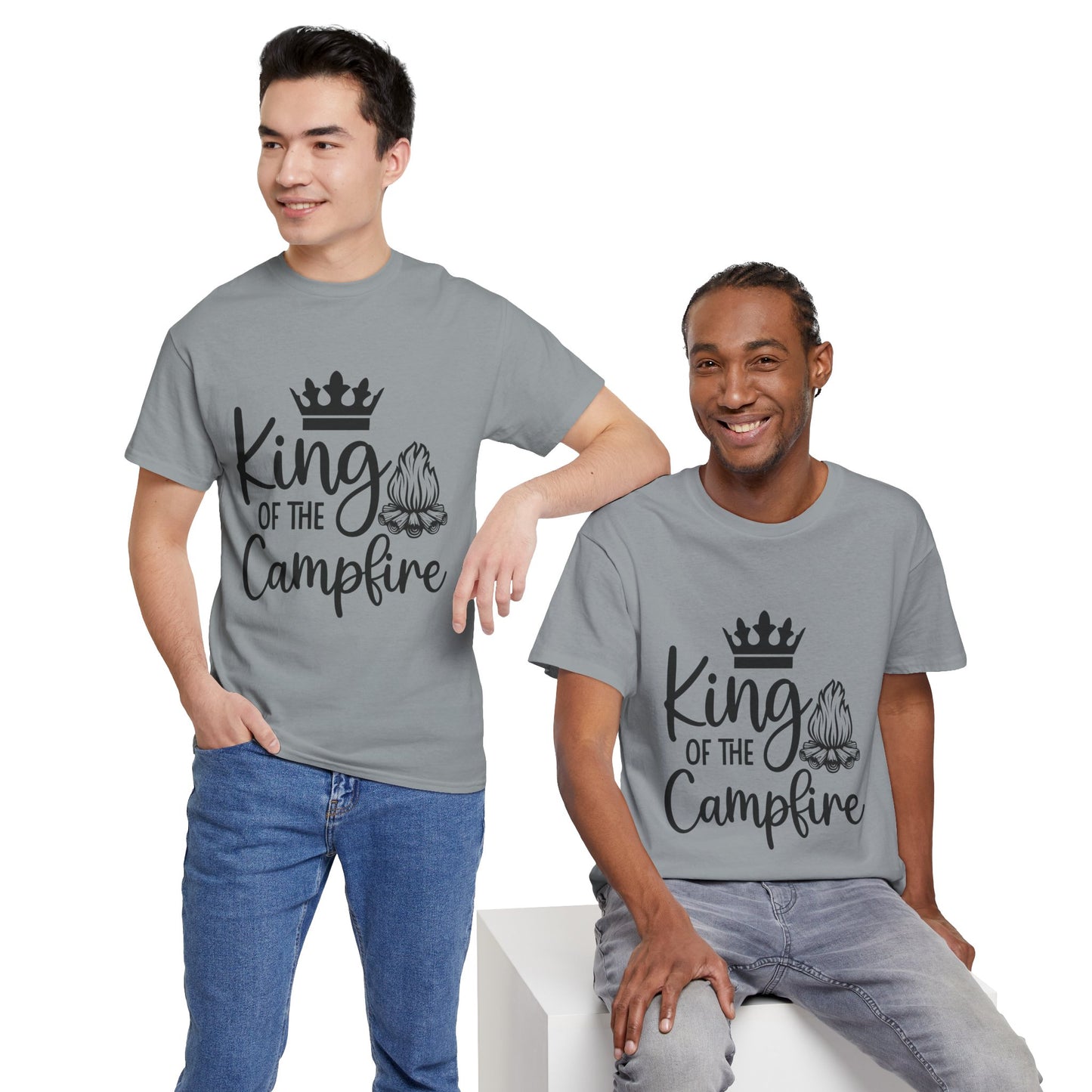 King of the Camper - Unisex Heavy Cotton Tee