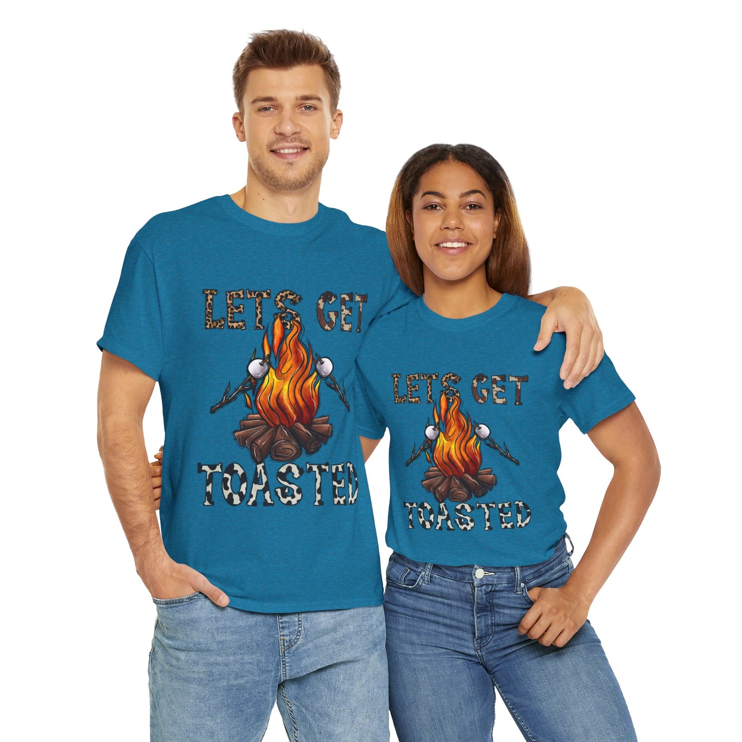 Let's Get Toasted - Unisex Heavy Cotton Tee