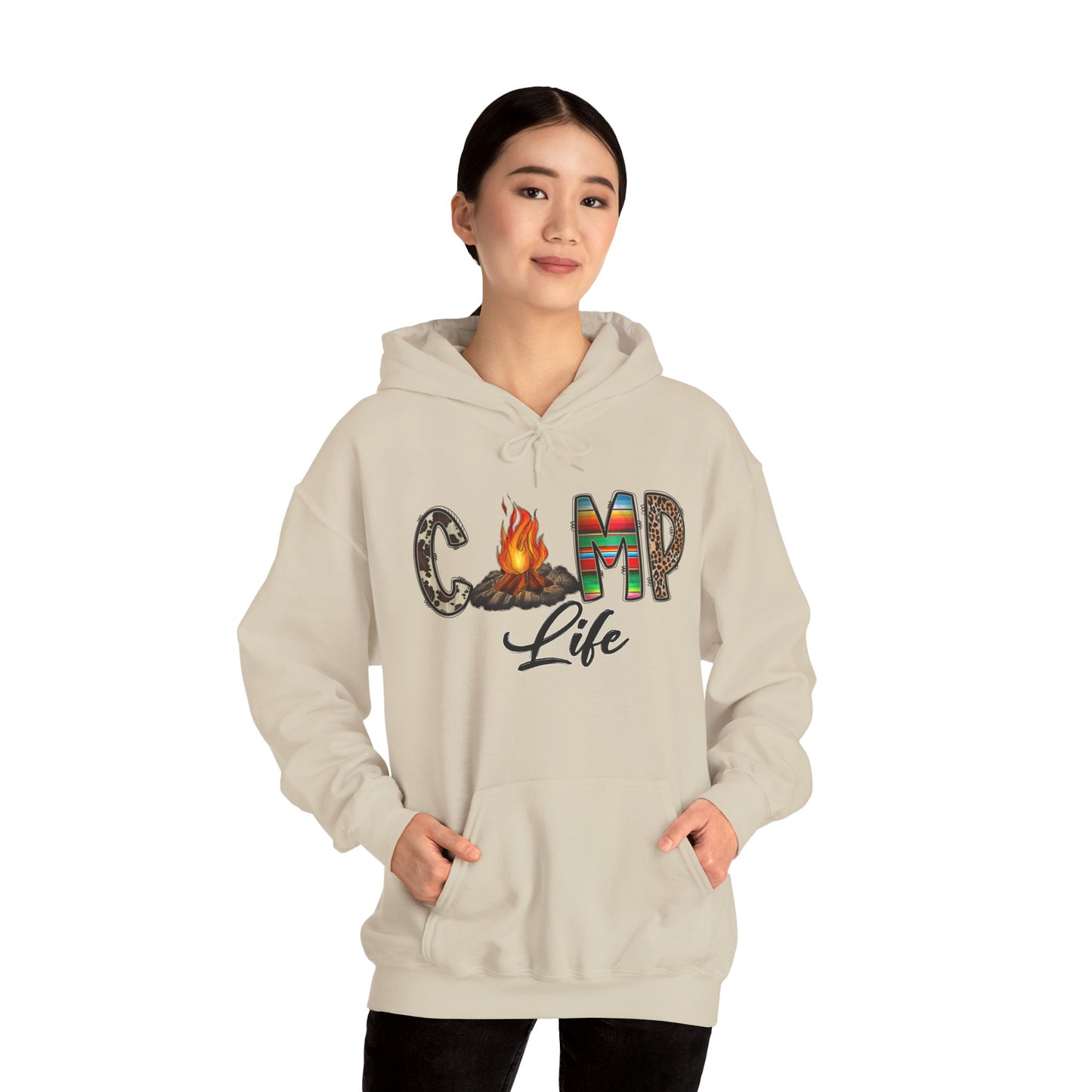 Camp Life - Unisex Heavy Blend™ Hooded Sweatshirt