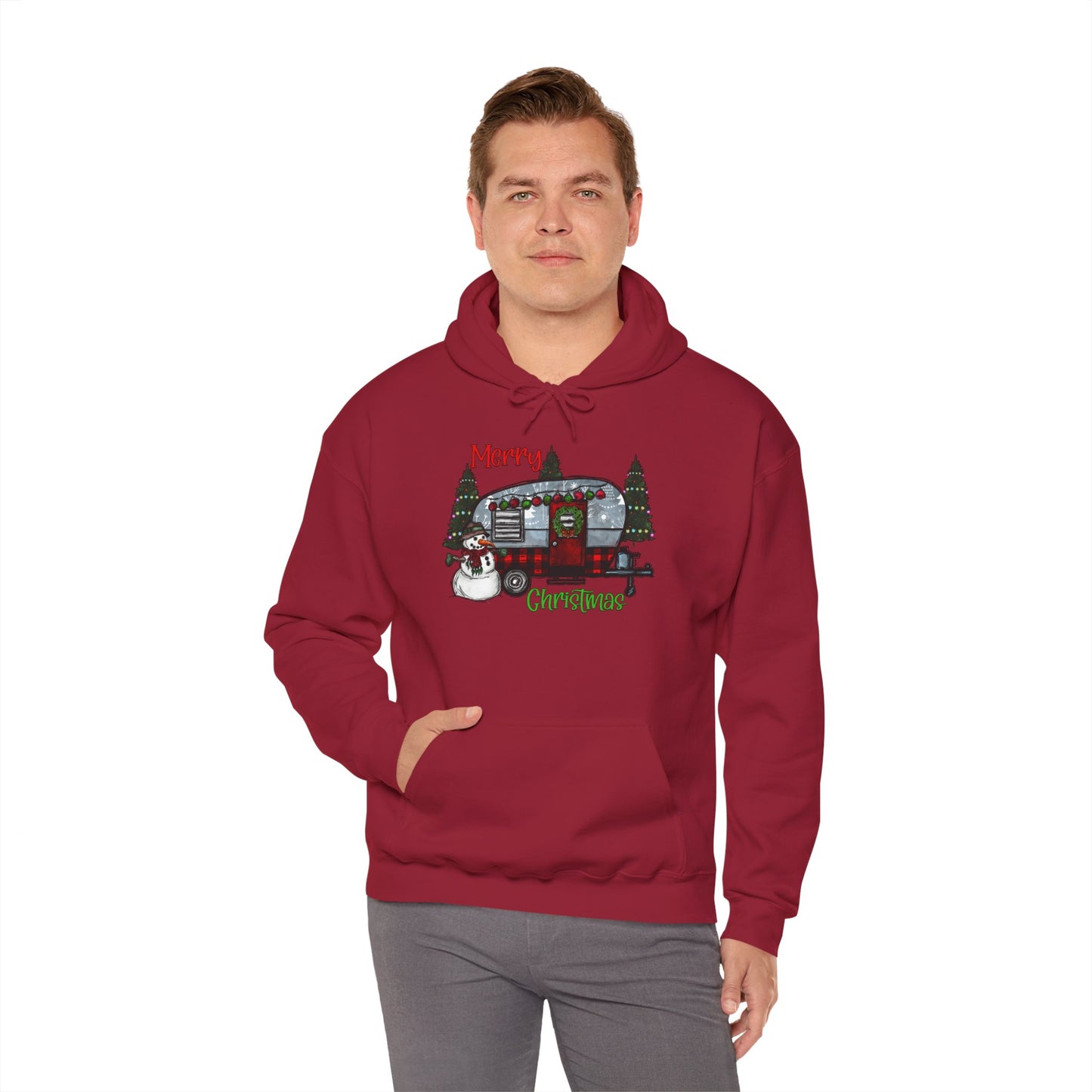 Merry Christmas - Unisex Heavy Blend™ Hooded Sweatshirt