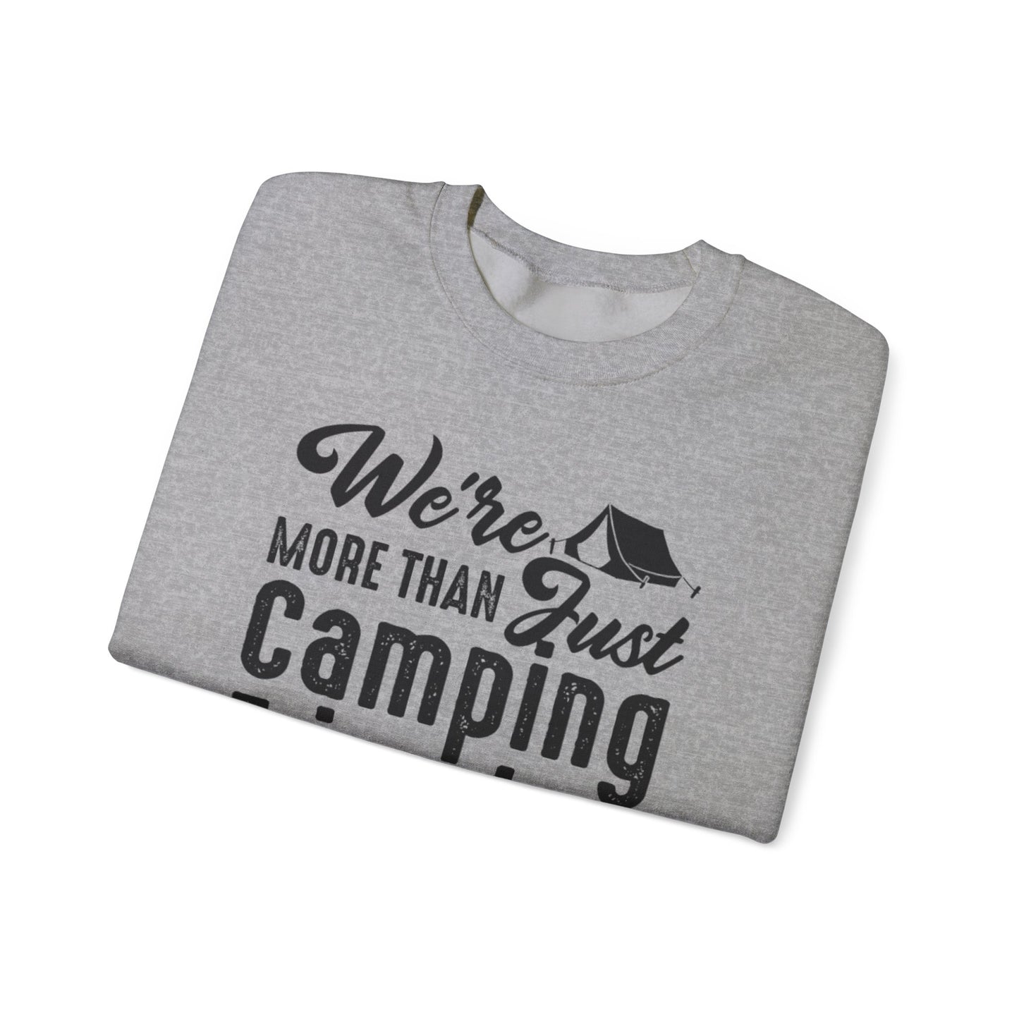 Camping Friends and Small Gang - Unisex Heavy Blend™ Crewneck Sweatshirt