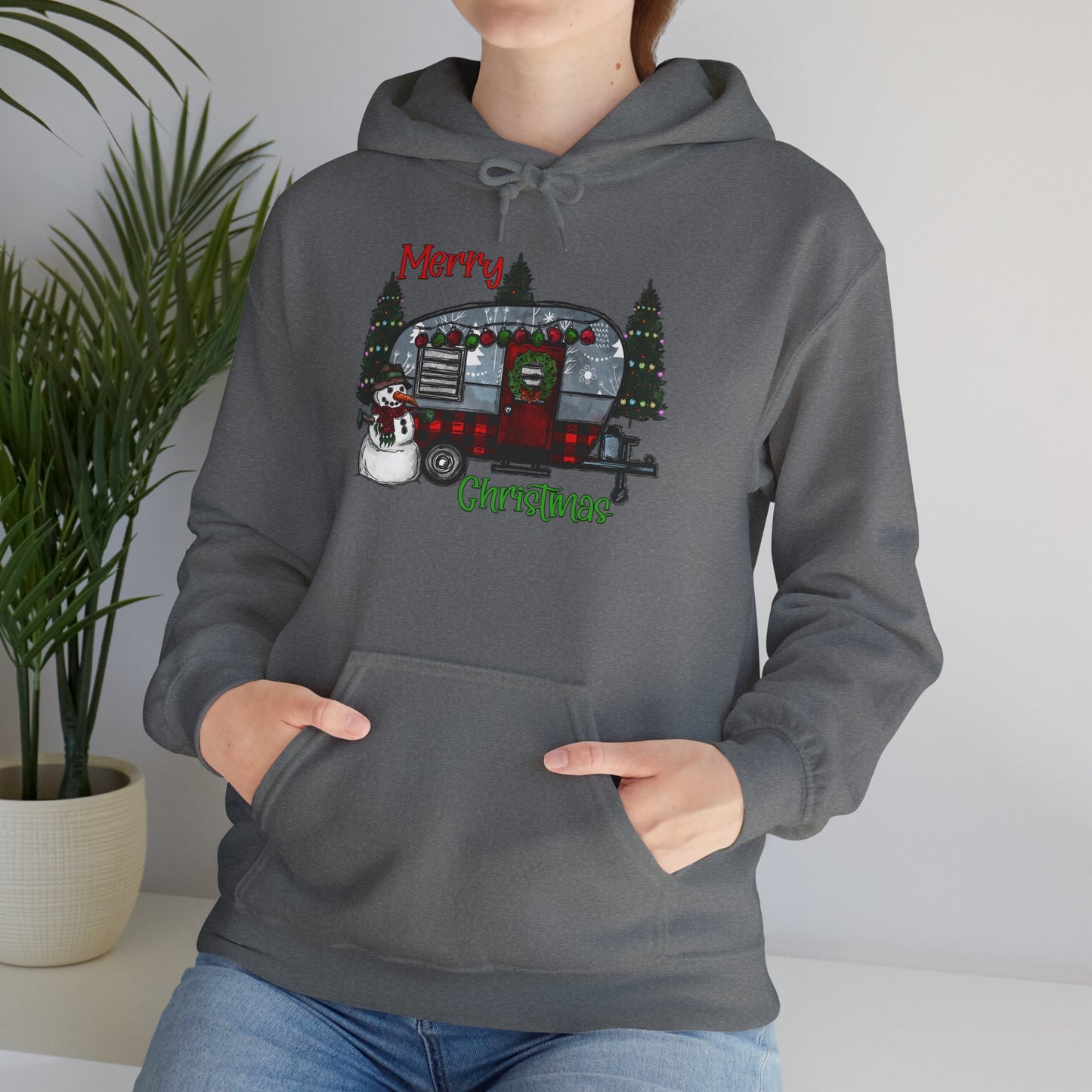 Merry Christmas - Unisex Heavy Blend™ Hooded Sweatshirt