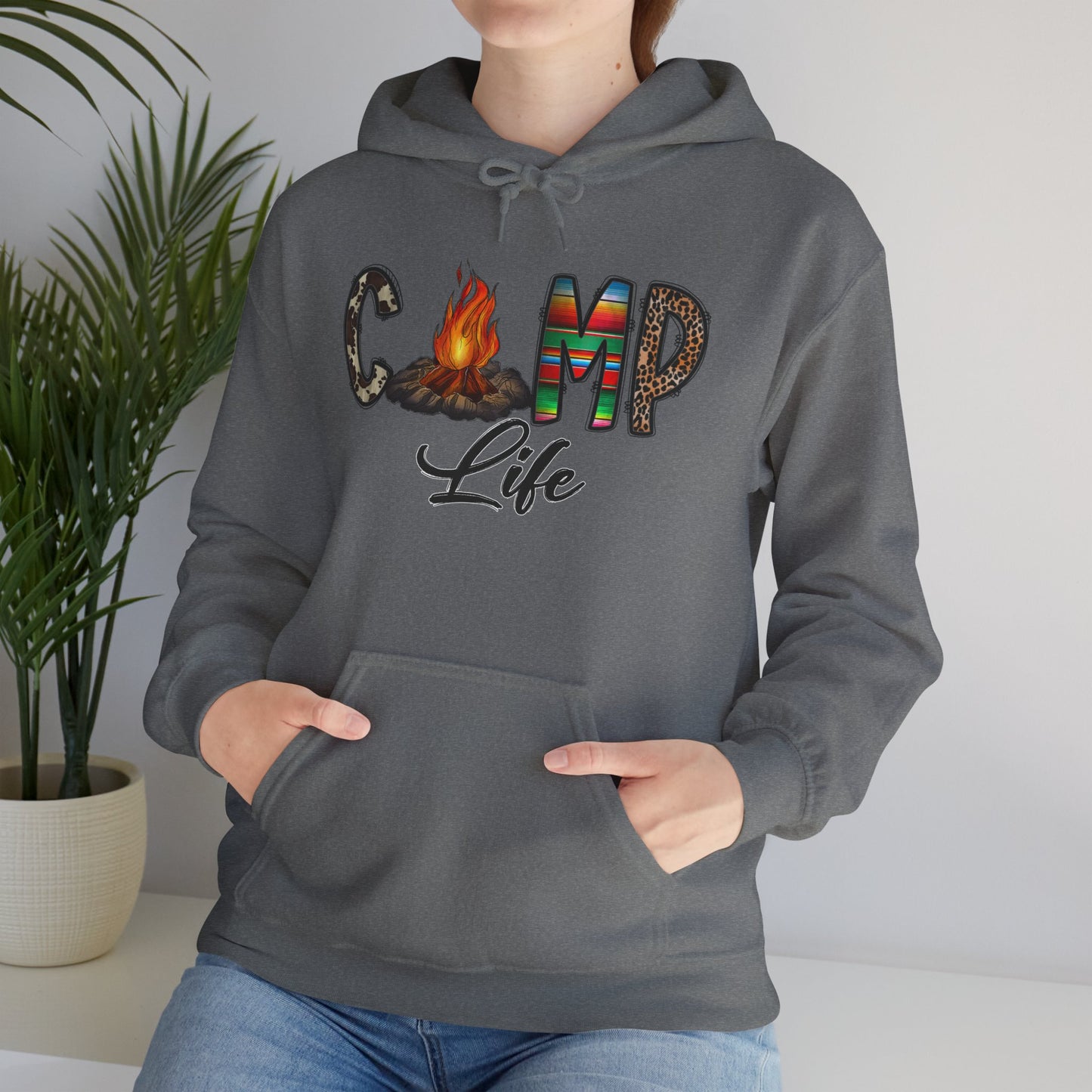 Camp Life - Unisex Heavy Blend™ Hooded Sweatshirt