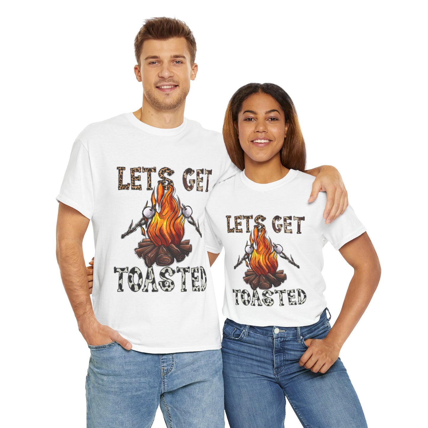 Let's Get Toasted - Unisex Heavy Cotton Tee