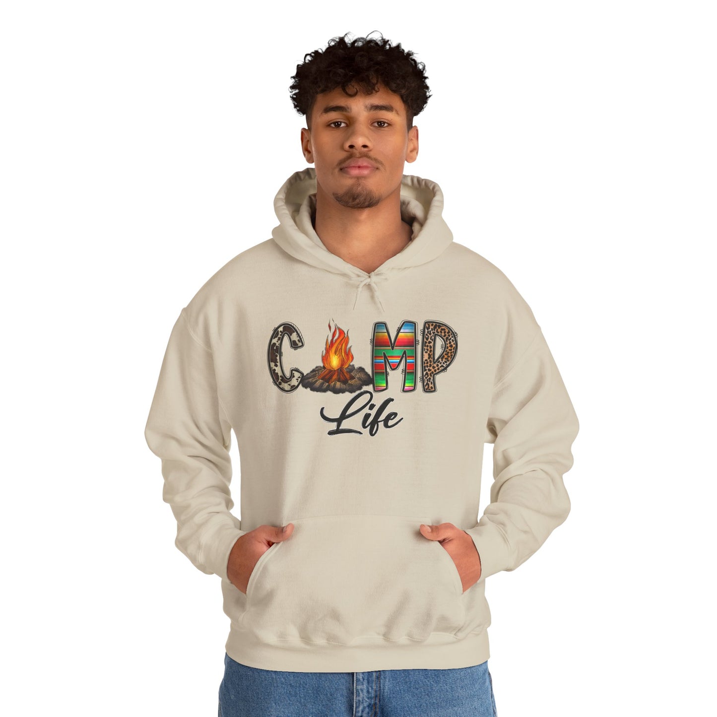 Camp Life - Unisex Heavy Blend™ Hooded Sweatshirt