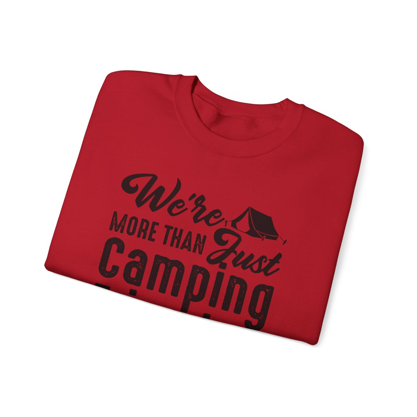 Camping Friends and Small Gang - Unisex Heavy Blend™ Crewneck Sweatshirt