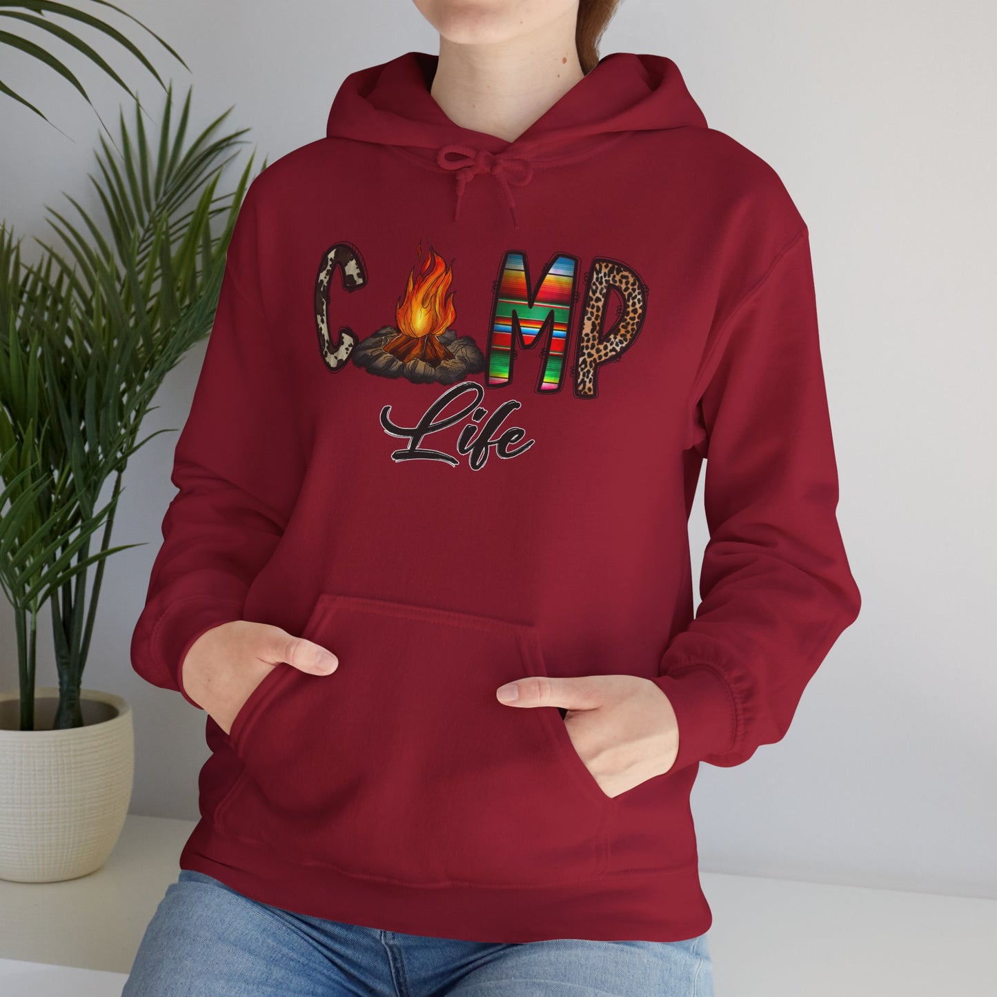 Camp Life - Unisex Heavy Blend™ Hooded Sweatshirt