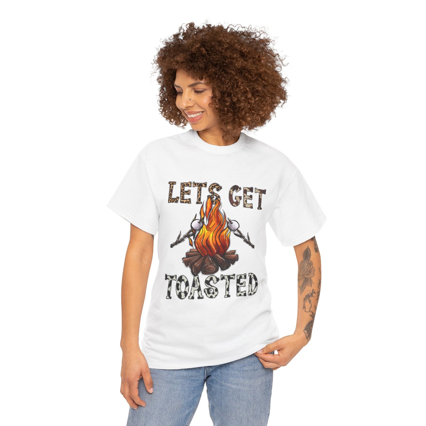Let's Get Toasted - Unisex Heavy Cotton Tee