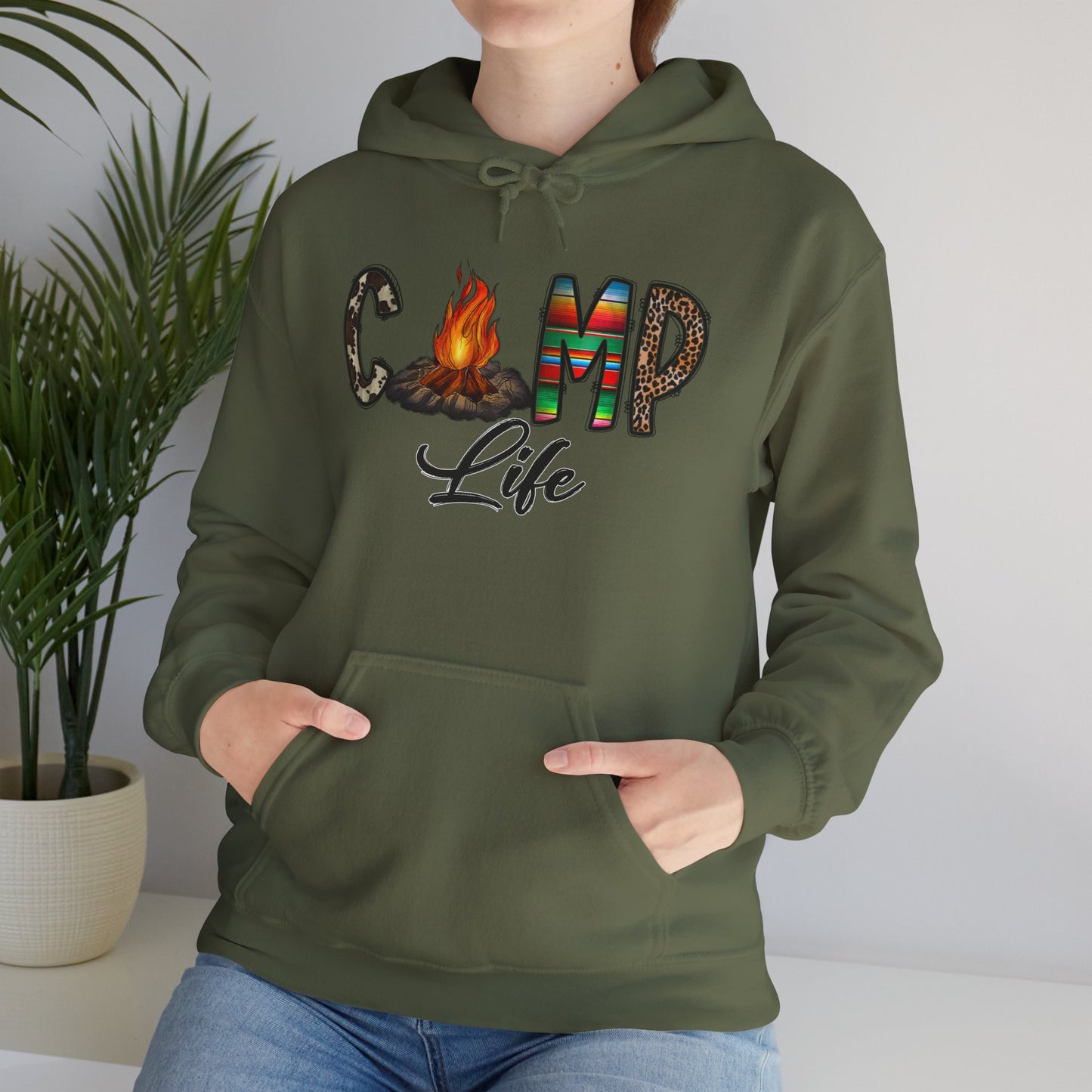 Camp Life - Unisex Heavy Blend™ Hooded Sweatshirt