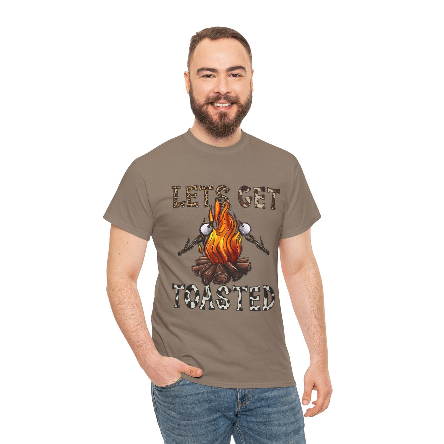 Let's Get Toasted - Unisex Heavy Cotton Tee