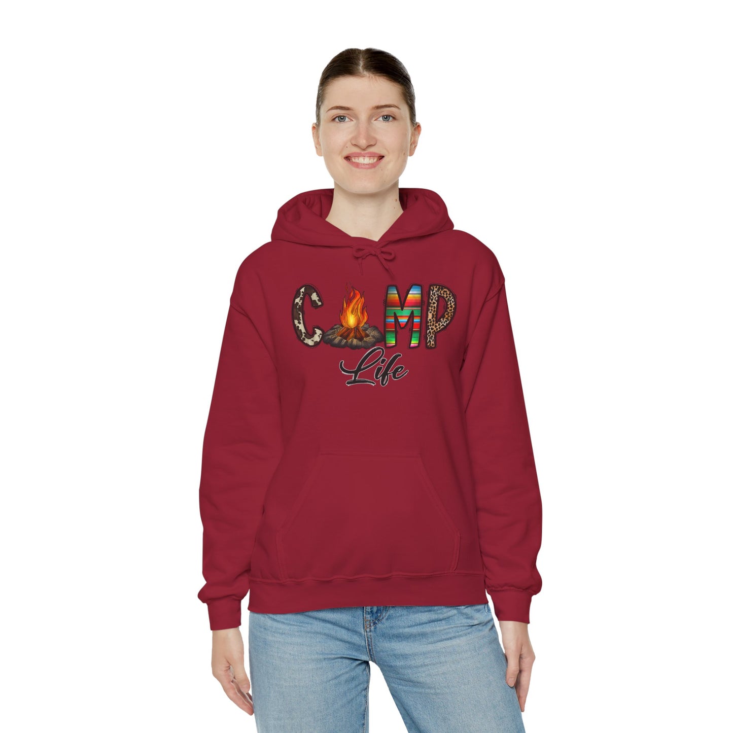 Camp Life - Unisex Heavy Blend™ Hooded Sweatshirt