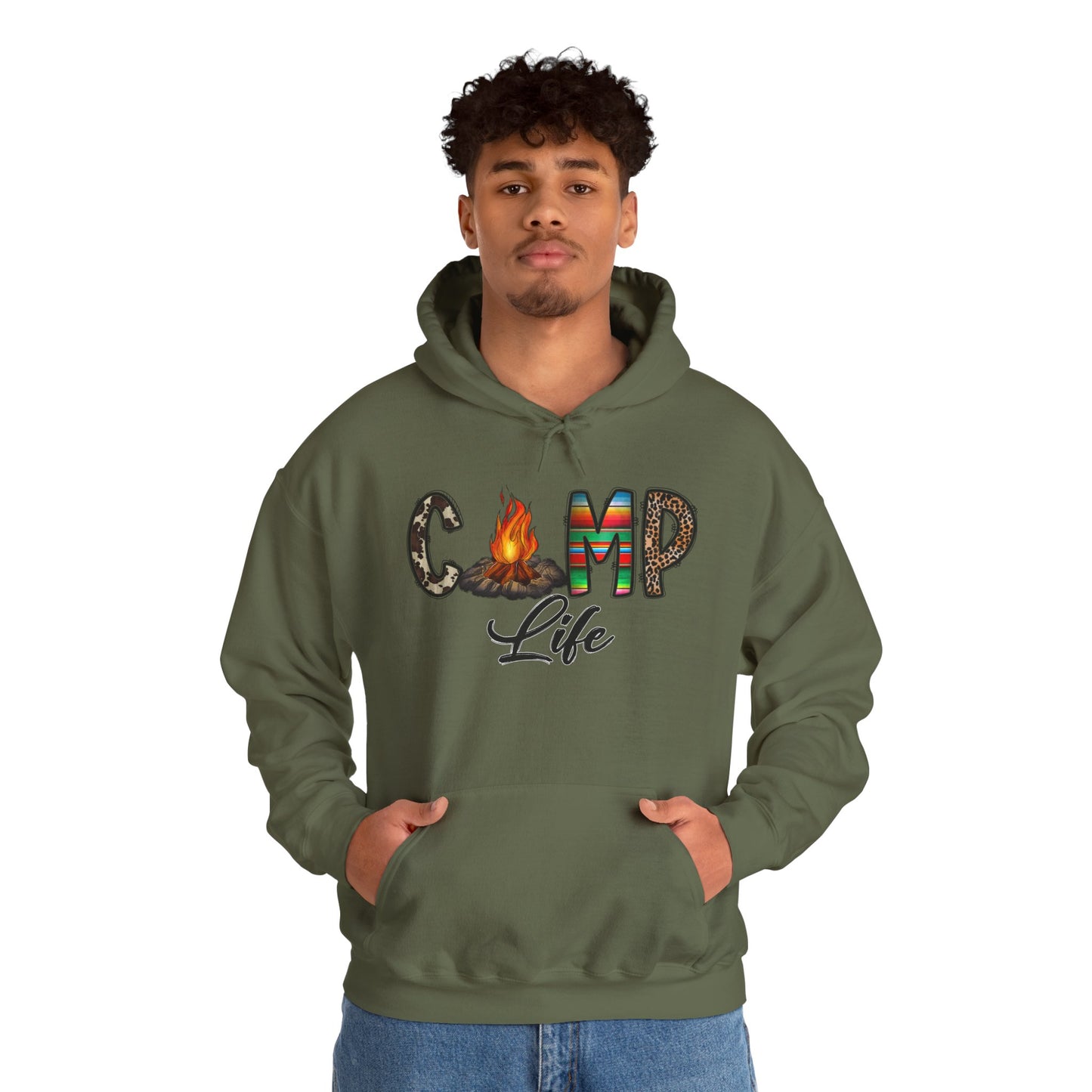 Camp Life - Unisex Heavy Blend™ Hooded Sweatshirt